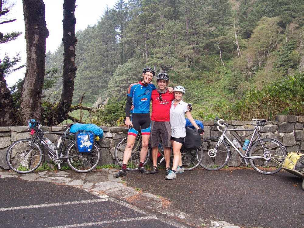 Leaving the company of my uncle outside Yachats, OR.