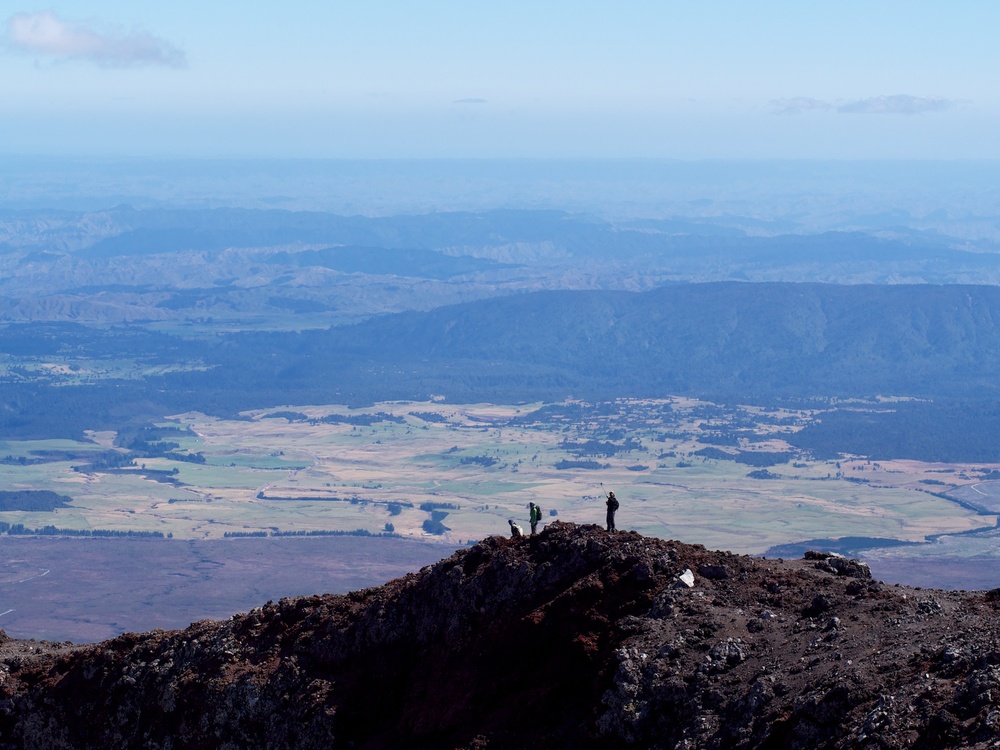 The summit of Mt. Ngauruhoe.