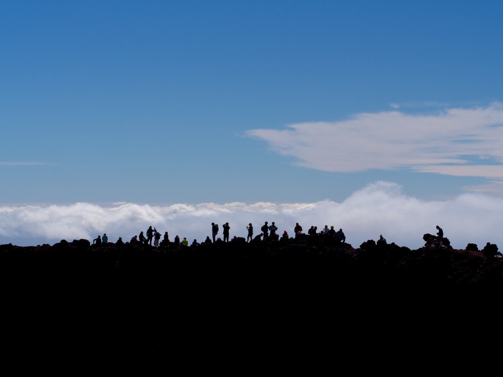 The summit of Mt. Ngauruhoe.