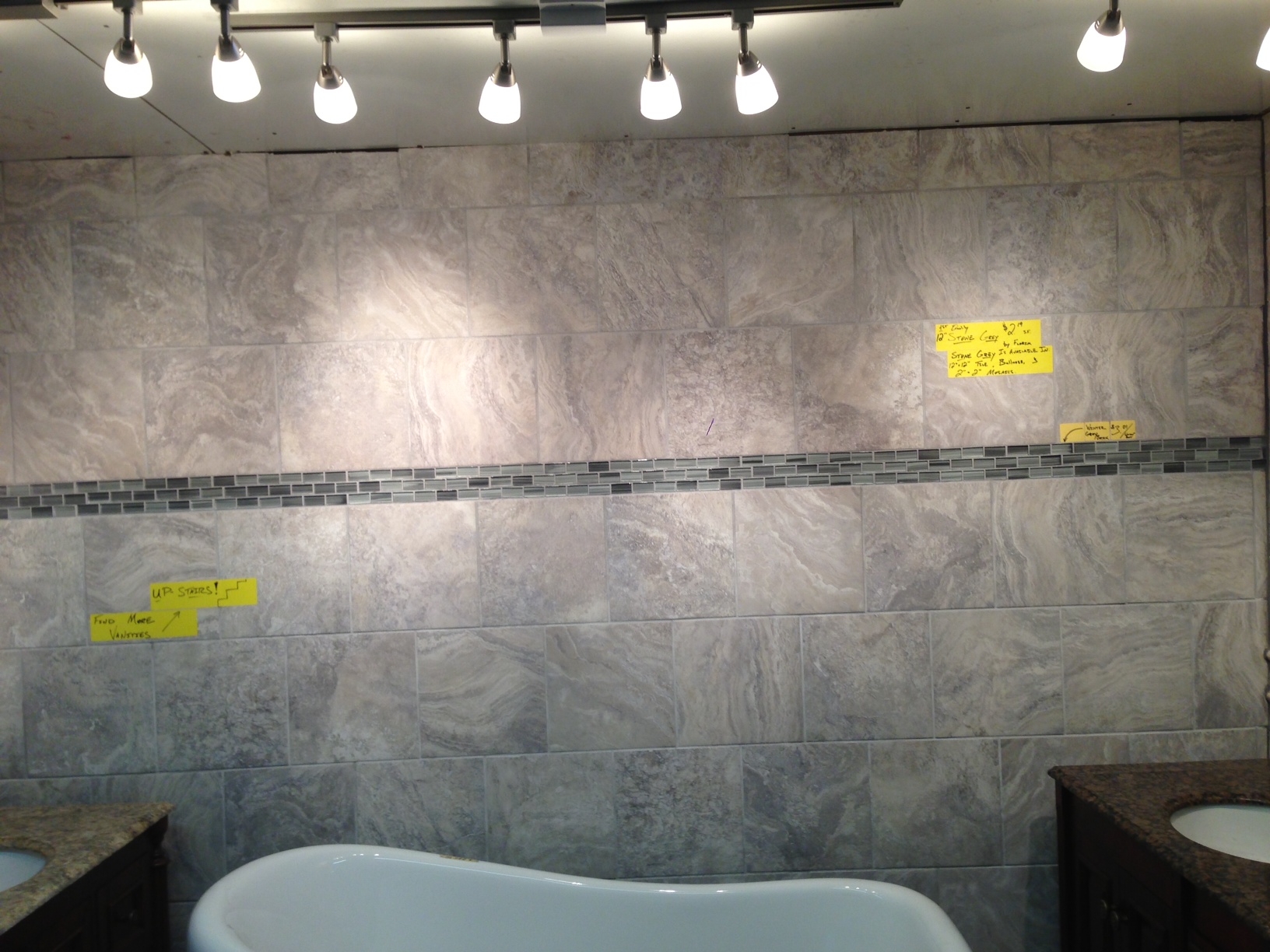 12" Stone Gray 1st quality porcelain only $1.99 sf