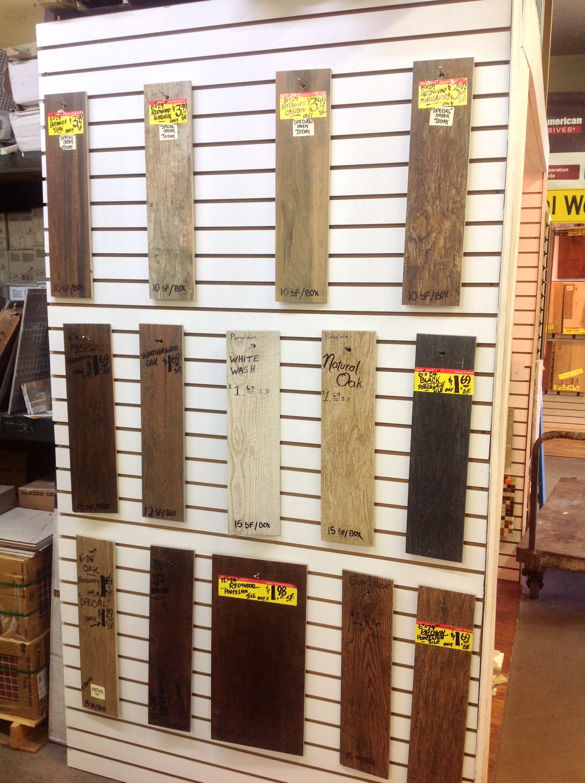 Wood Look Porcelain Tile