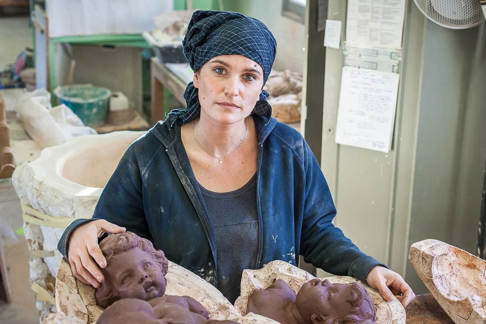 Elodie. Atelier Prométhée. © Sébastien Borda