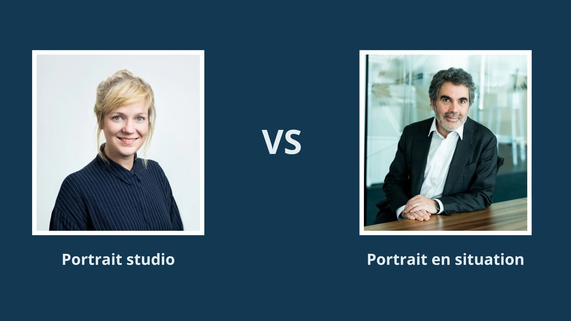 Portrait studio ou en situation : lequel choisir pour vos portraits professionnels ?