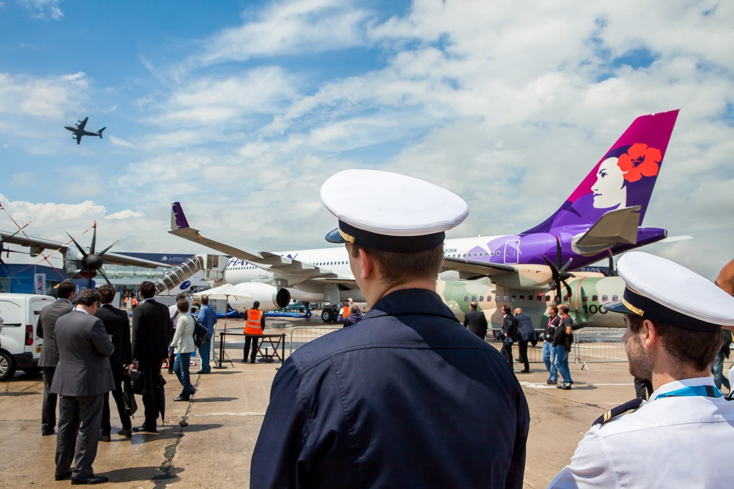 Photographe événementiel aéronautique à Paris : reportage sur un salon professionnel