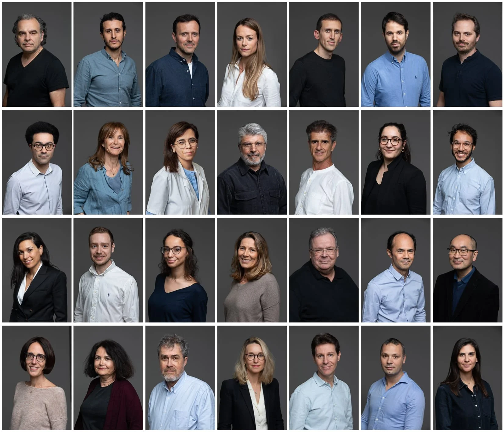 Reportage photo médical,  série de portraits professionnels des médecins des centres de radiologie et d’imagerie médicale en Ile de France.