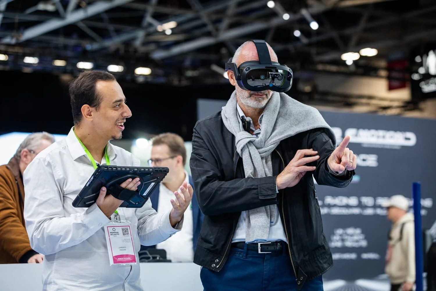 Photographe salon professionnel à Paris : démonstration en réalité augmentée