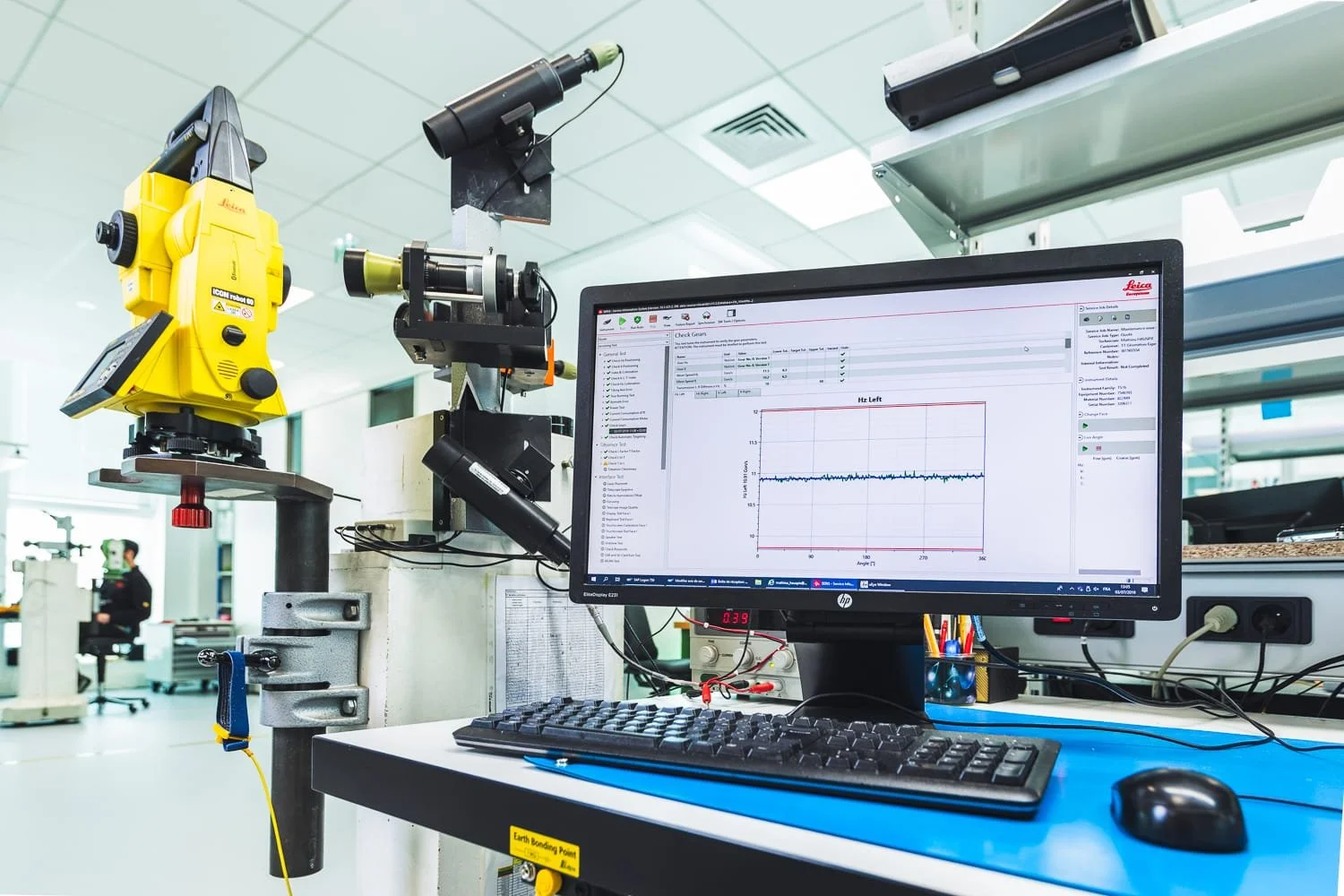 Photographe industriel – poste de travail en environnement technologique