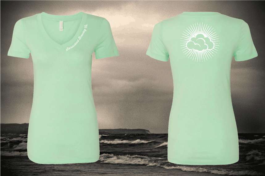 Logo T-Shirt - Women\'s V-Neck — Stormcloud Brewing Company