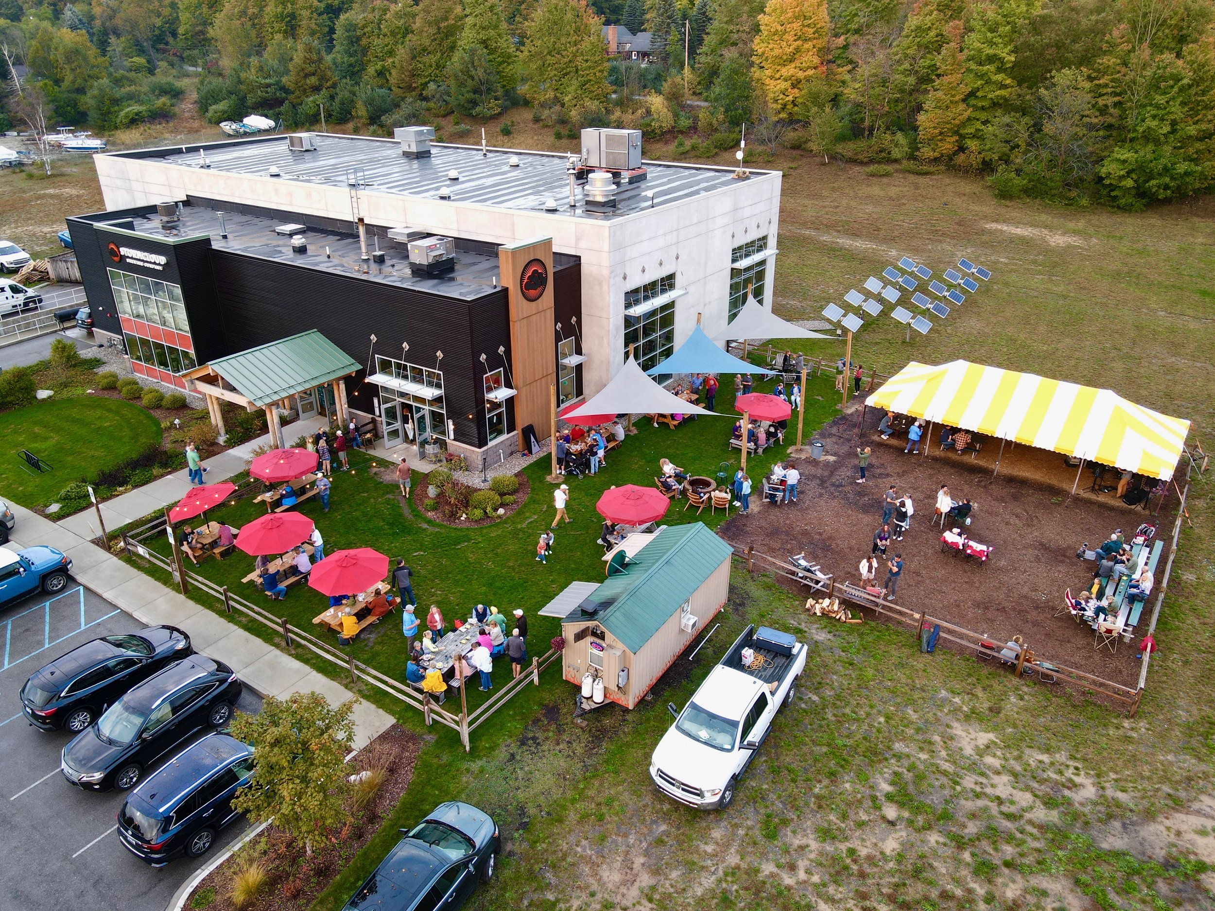 Don Rutt CCKF Release Party Drone Aerial View.JPG