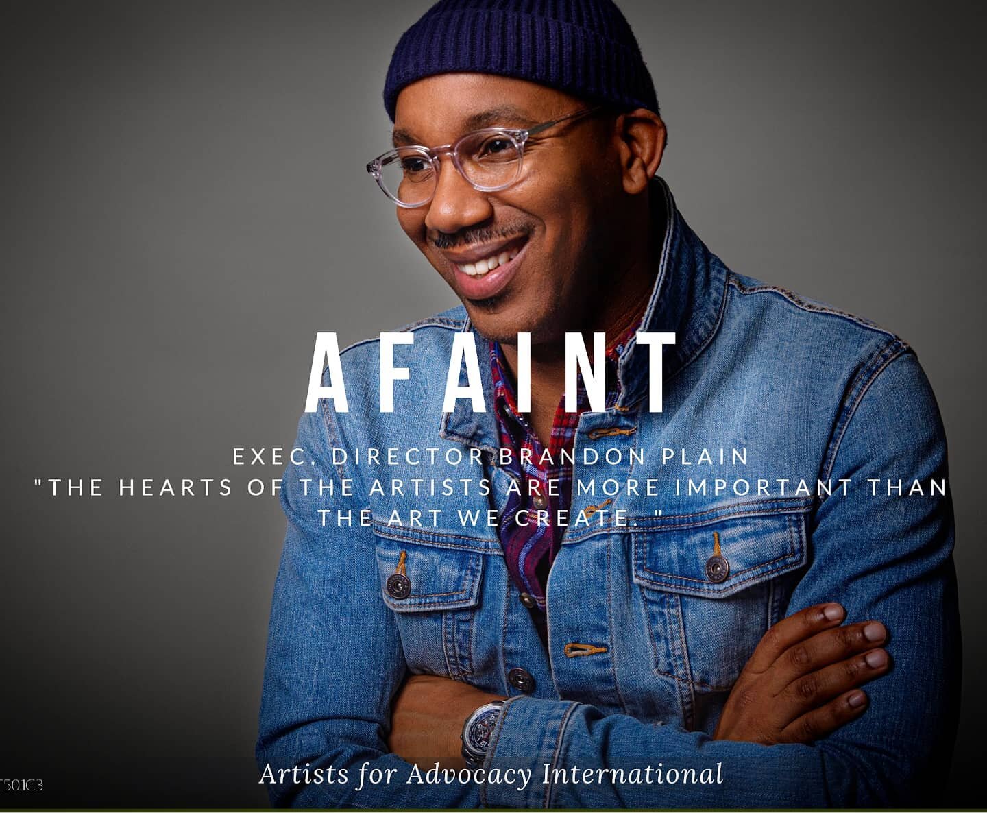 At AFAINT we are challenging ourselves not only to produce the best Art we can but to make sure it can turn into bread and water for others. Stay Tuned as we get set up and situated. 

#501c3 #ngo #nonprofit #nonprofitorganization #art #advocacy #adv