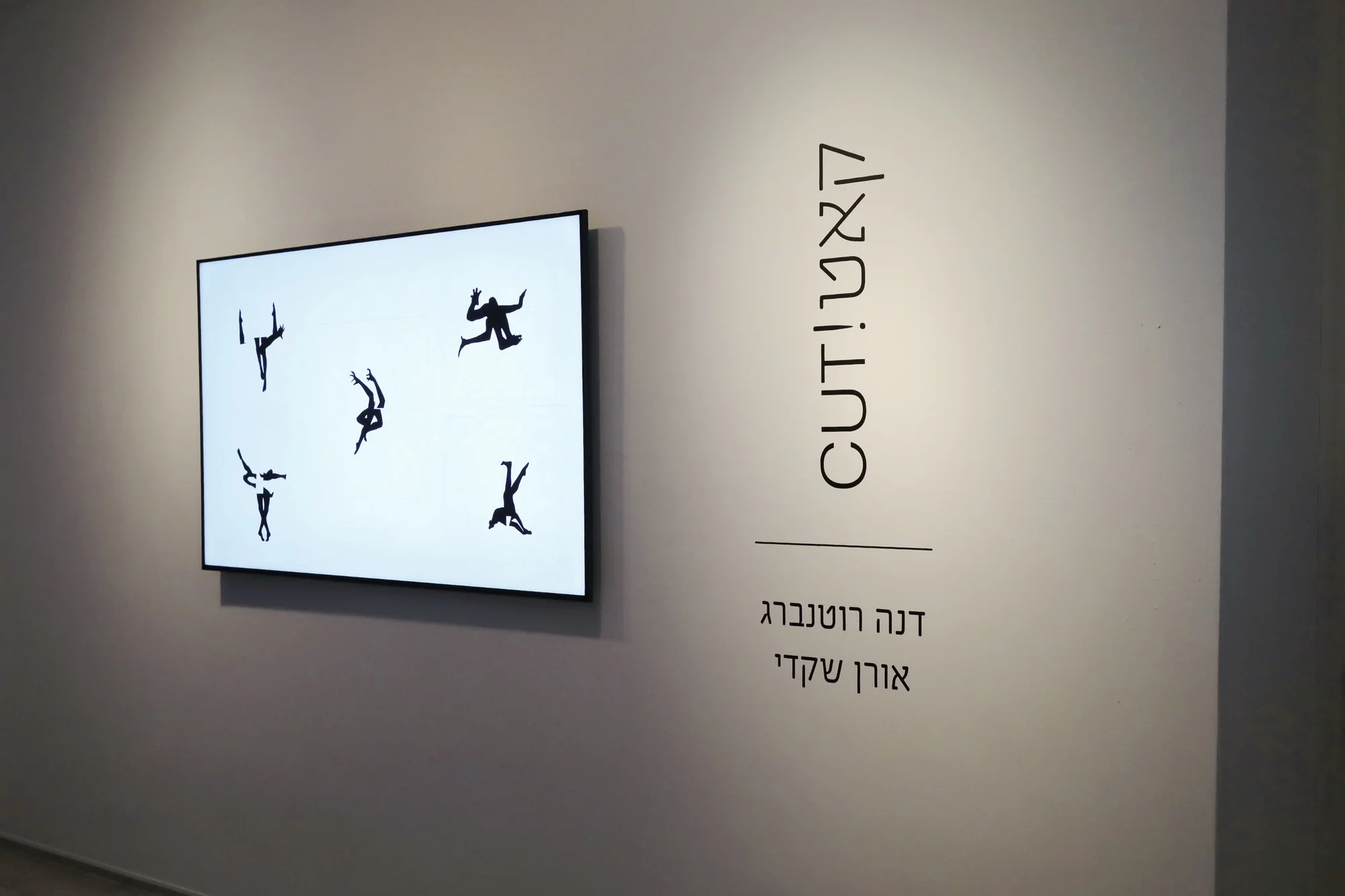 CUT! video art exhibition @ Chelouche Art Gallery