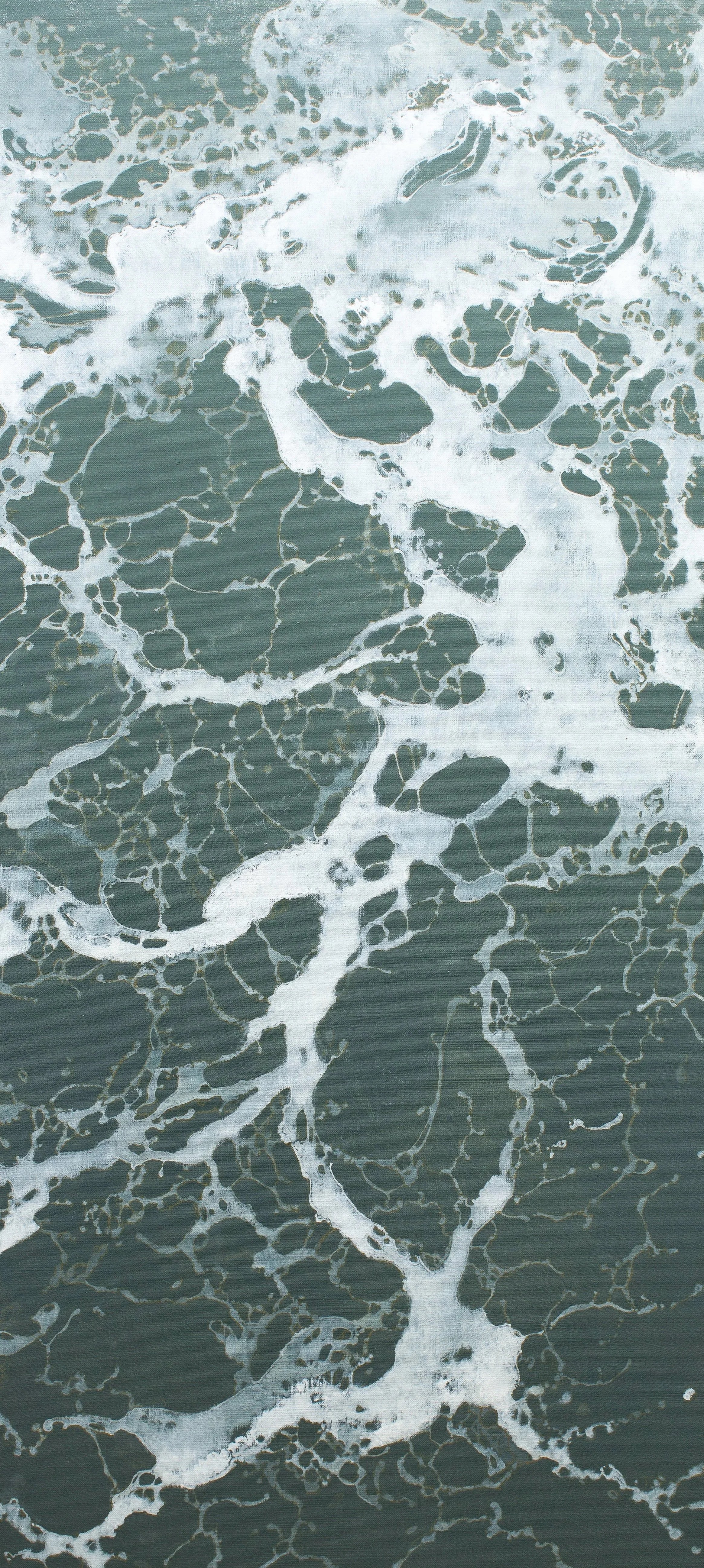 "Churning 16", 2023, 44" x 20"