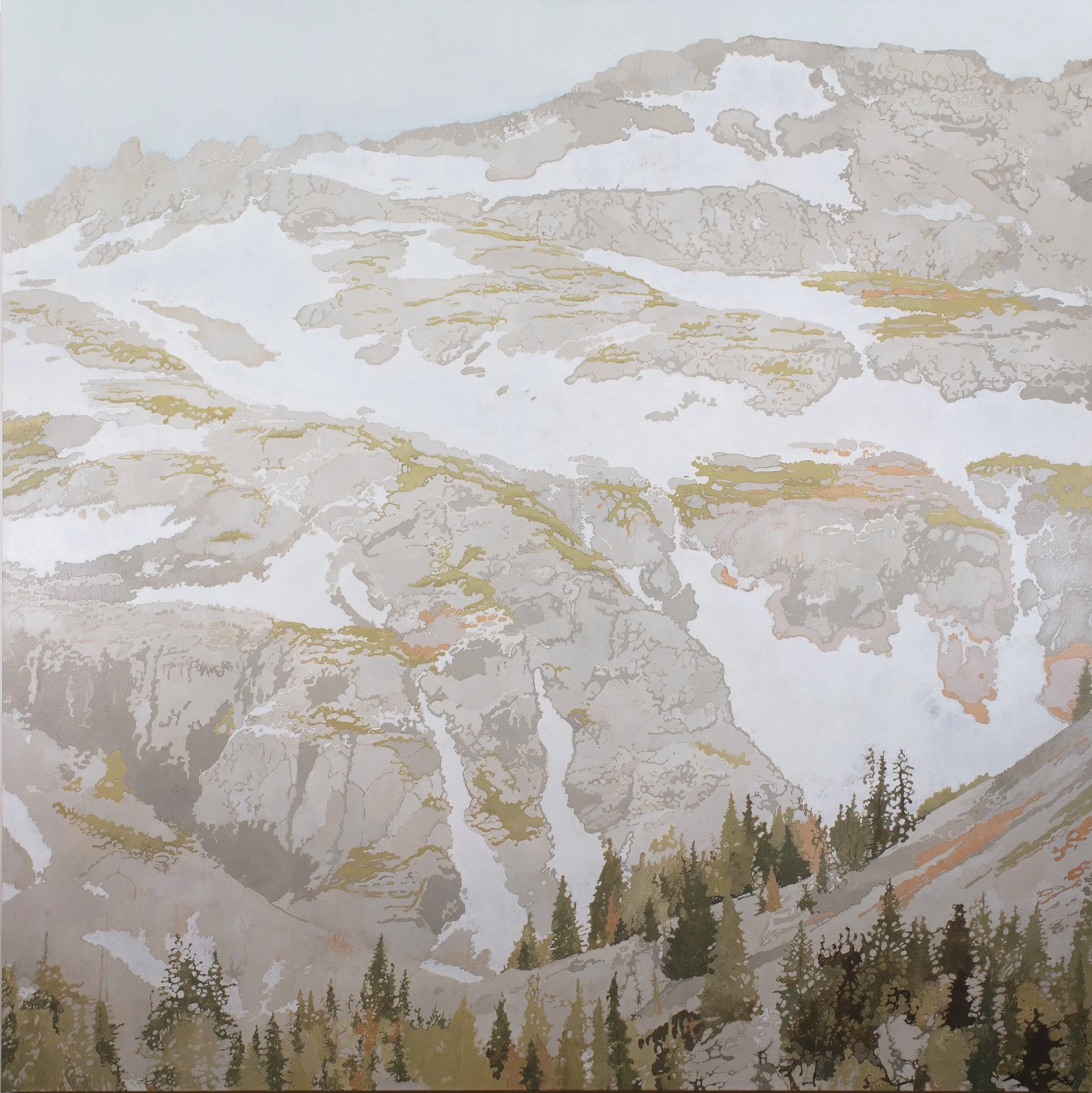 "Bloom 04", 2023, 72" x 72"