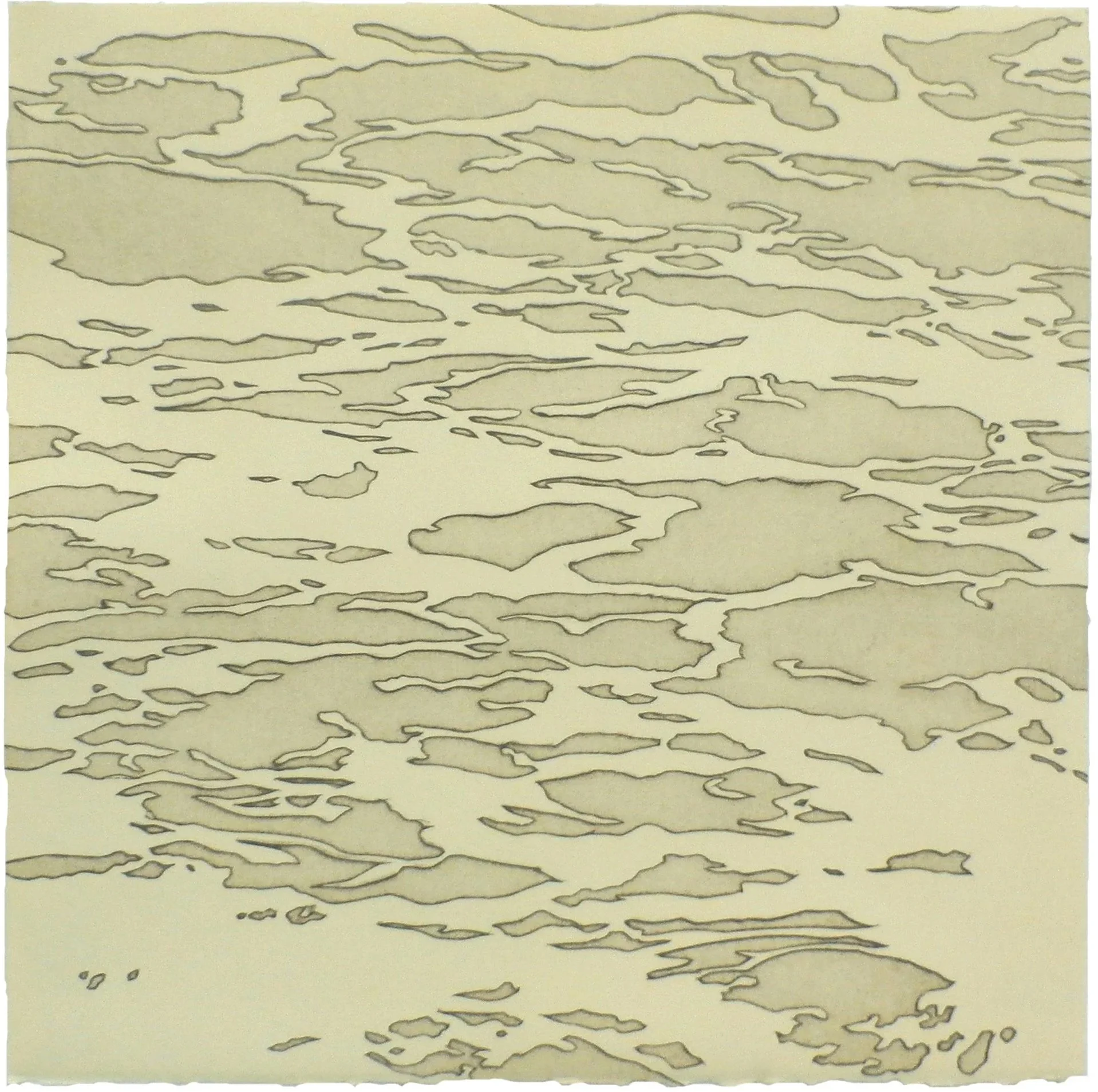"Through I", 15" x 15", edition of 6