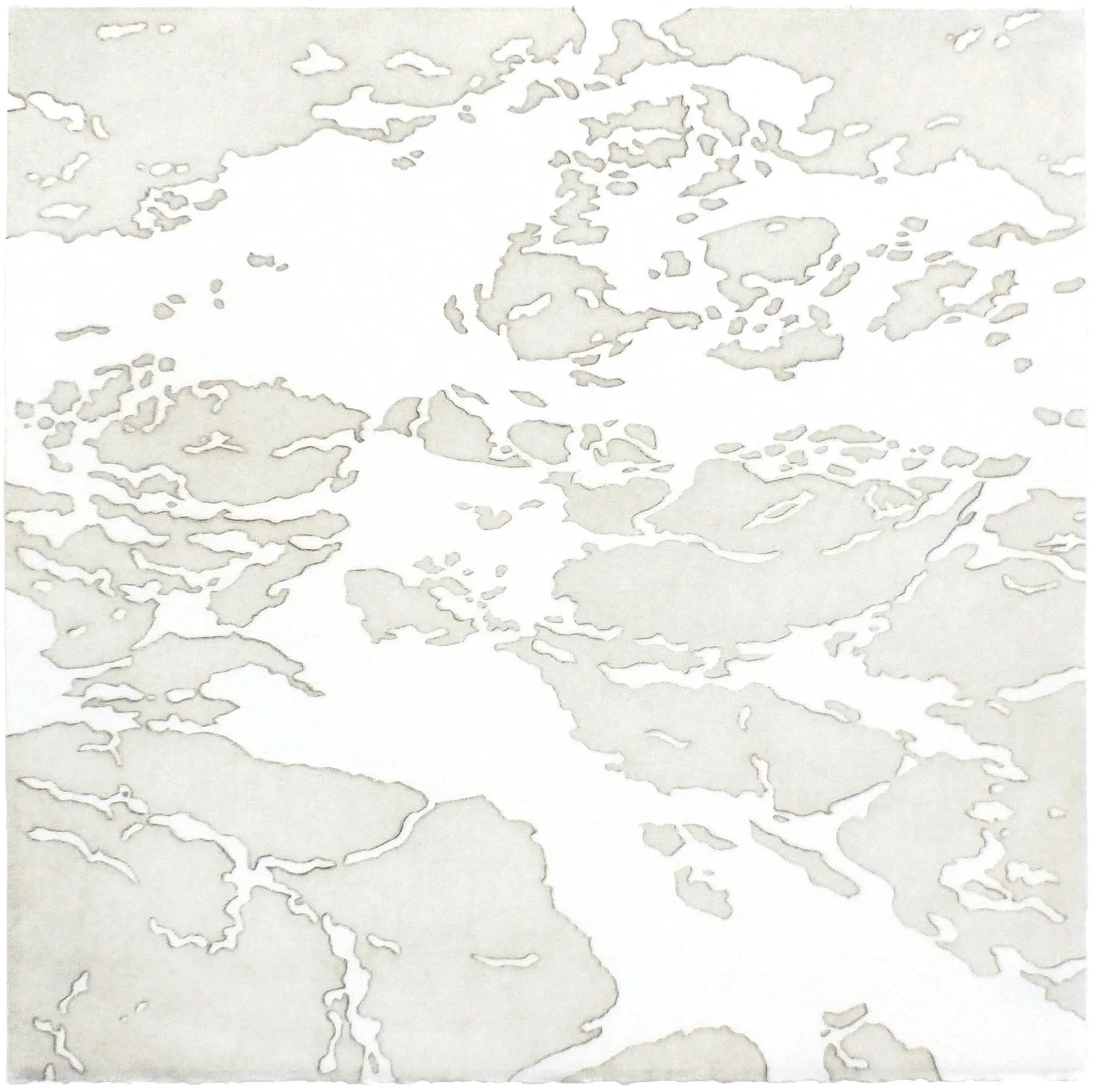 "Around II", 15" x 15", edition of 6
