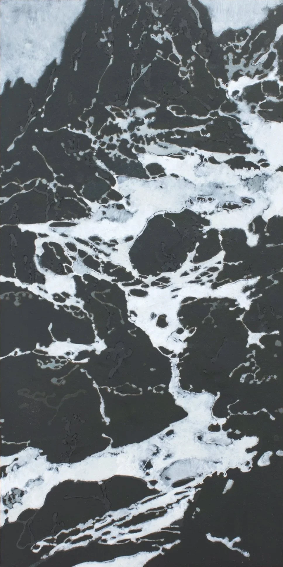 "Slopes 07", 2024, 24" x 12"