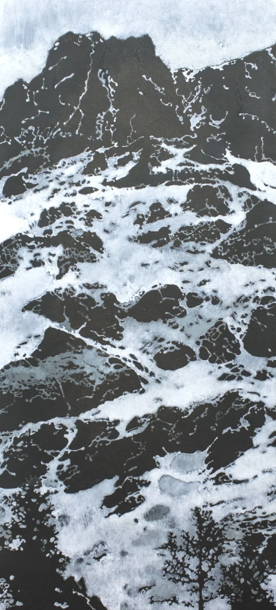 "Slopes 08", 2024, 44" x 20"