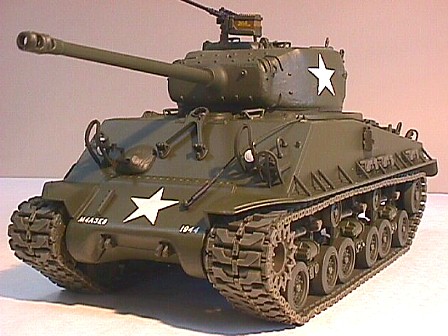 The design for the tank is based of the M4 Sherman Tank (seen above) used in WWII. I feel like it has become the staple of tank imagery.