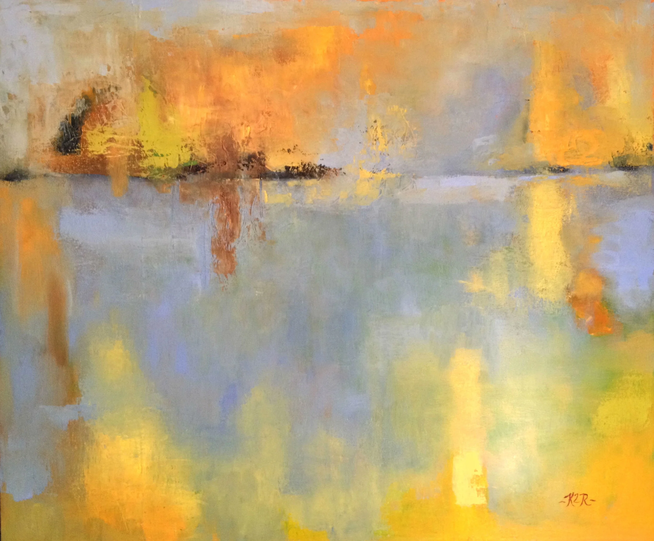 "Summer Into Fall" 20"x 24" Oil on Canvas sold