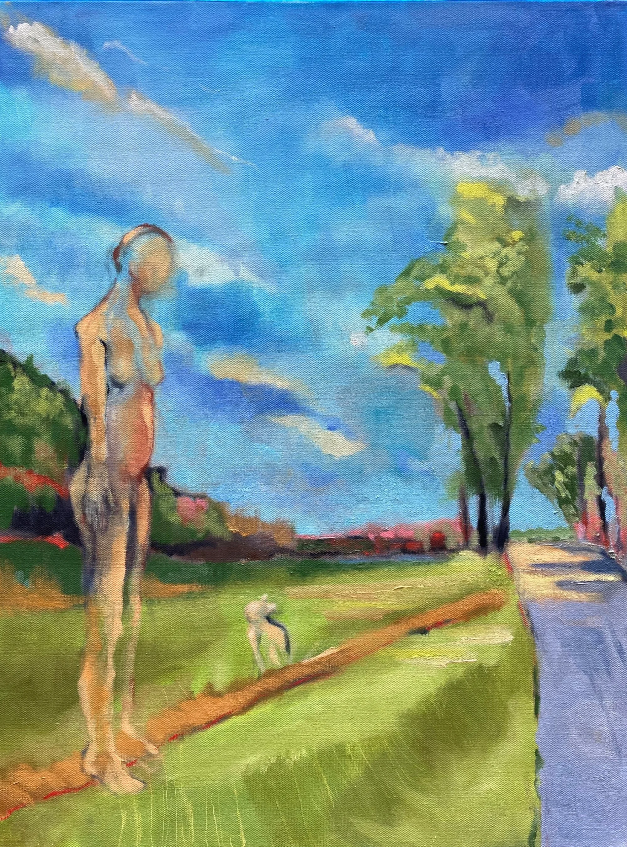 "Pause" 18x24 Oil on Canvas