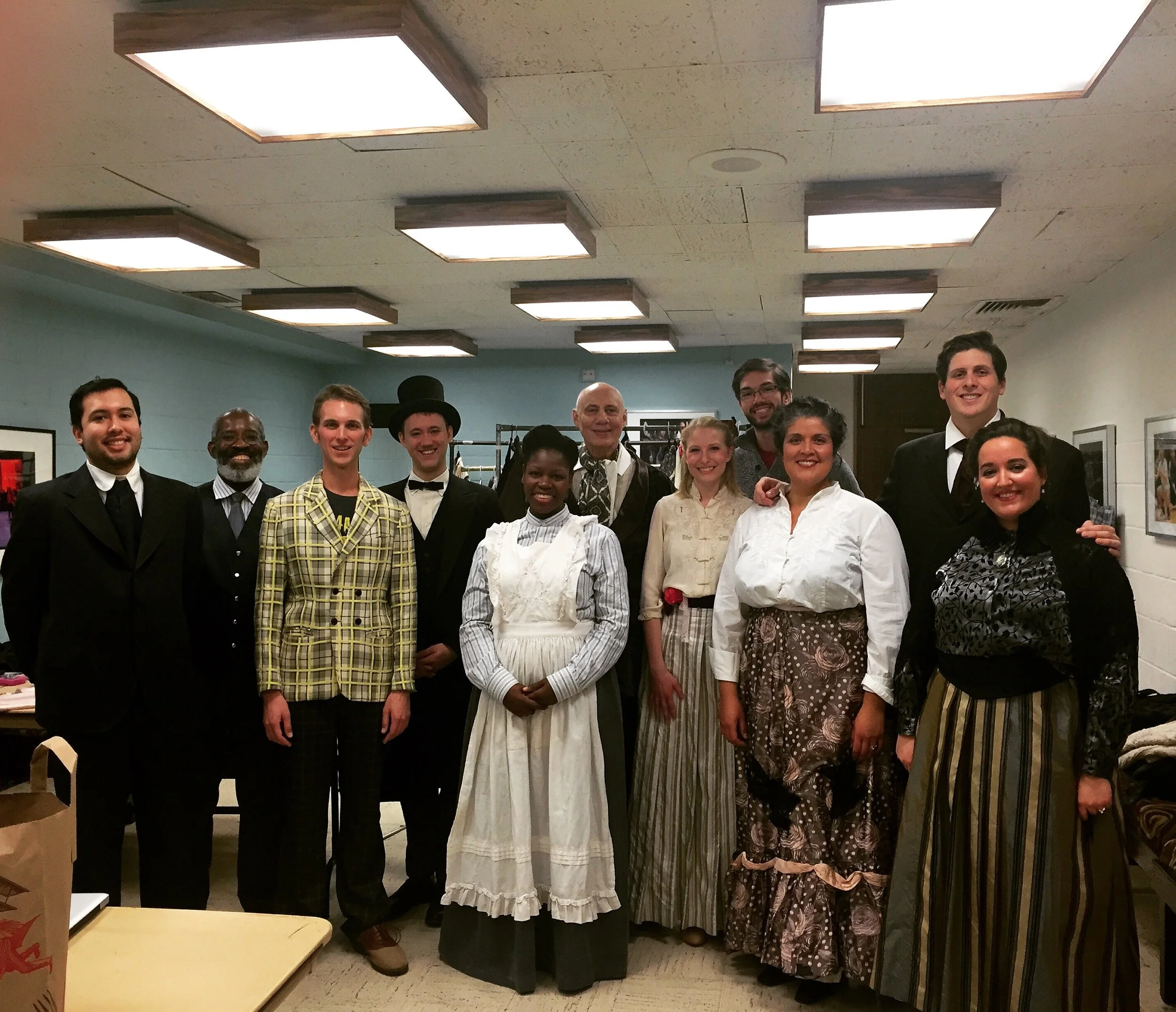 The Cover Cast of "Regina"