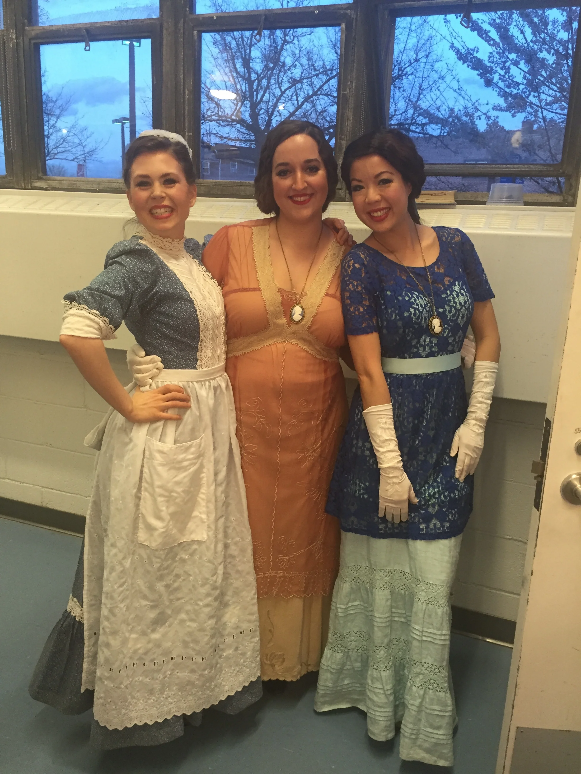 Backstage at "Così fan tutte"