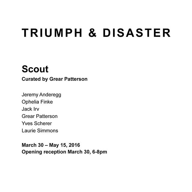 Opening tomorrow night at The A&amp;P Courtyard inside @iheartmatter! @jedspirits is joining us with two amazing batch cocktails. Don't miss this event! #localmatters #triumphanddisaster
