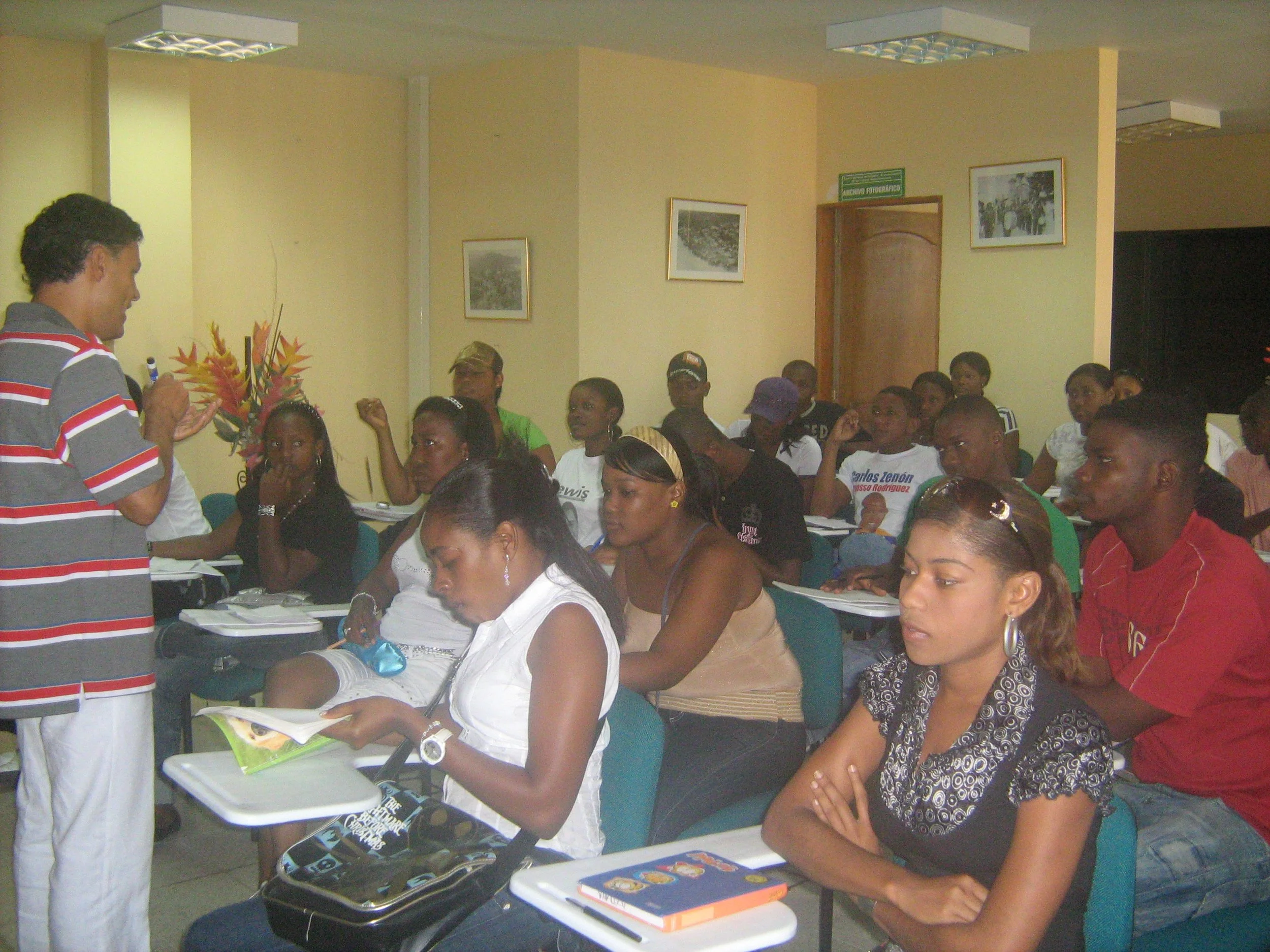 Conferencia en Universidad de Quibdó-Chocó (Colombia) en 2008