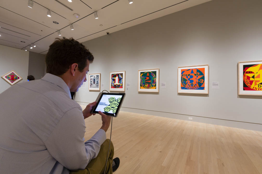 Bench mounted iPad app