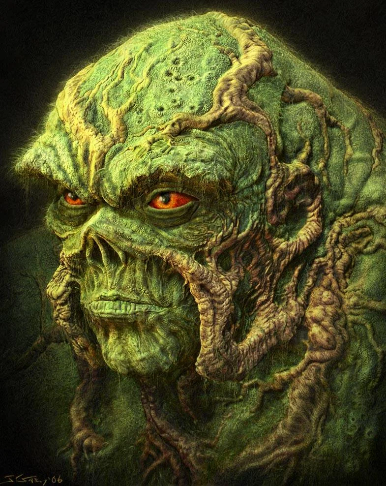 I'm willing to bet Swamp Thing preferred to keep his leeching private as well.