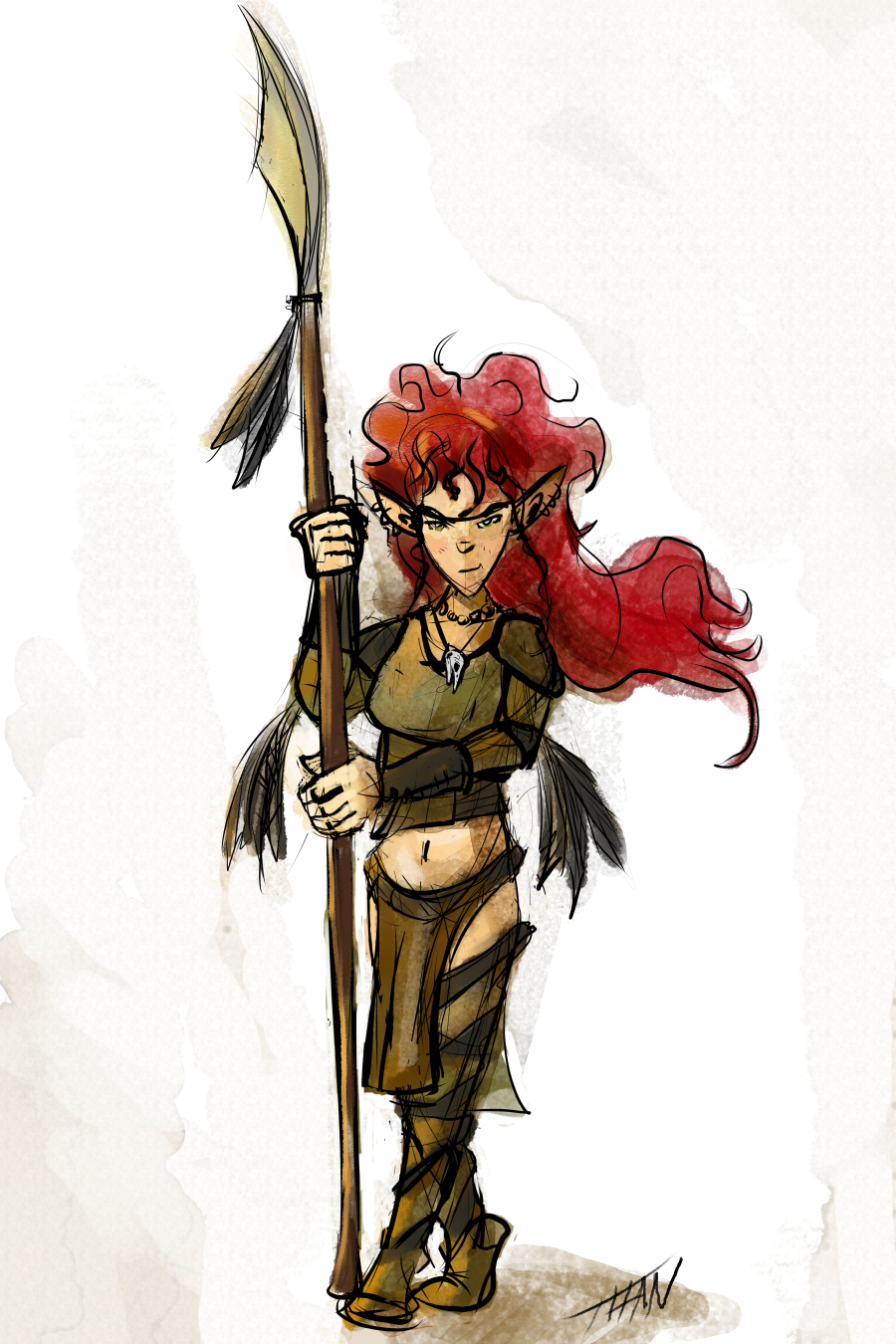 Elf Barbarian