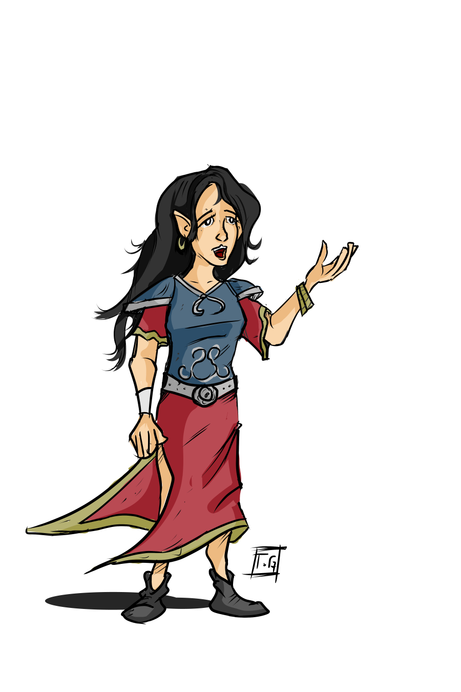 Half-Elf Bard