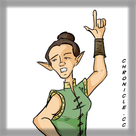 Half-Elf Monk