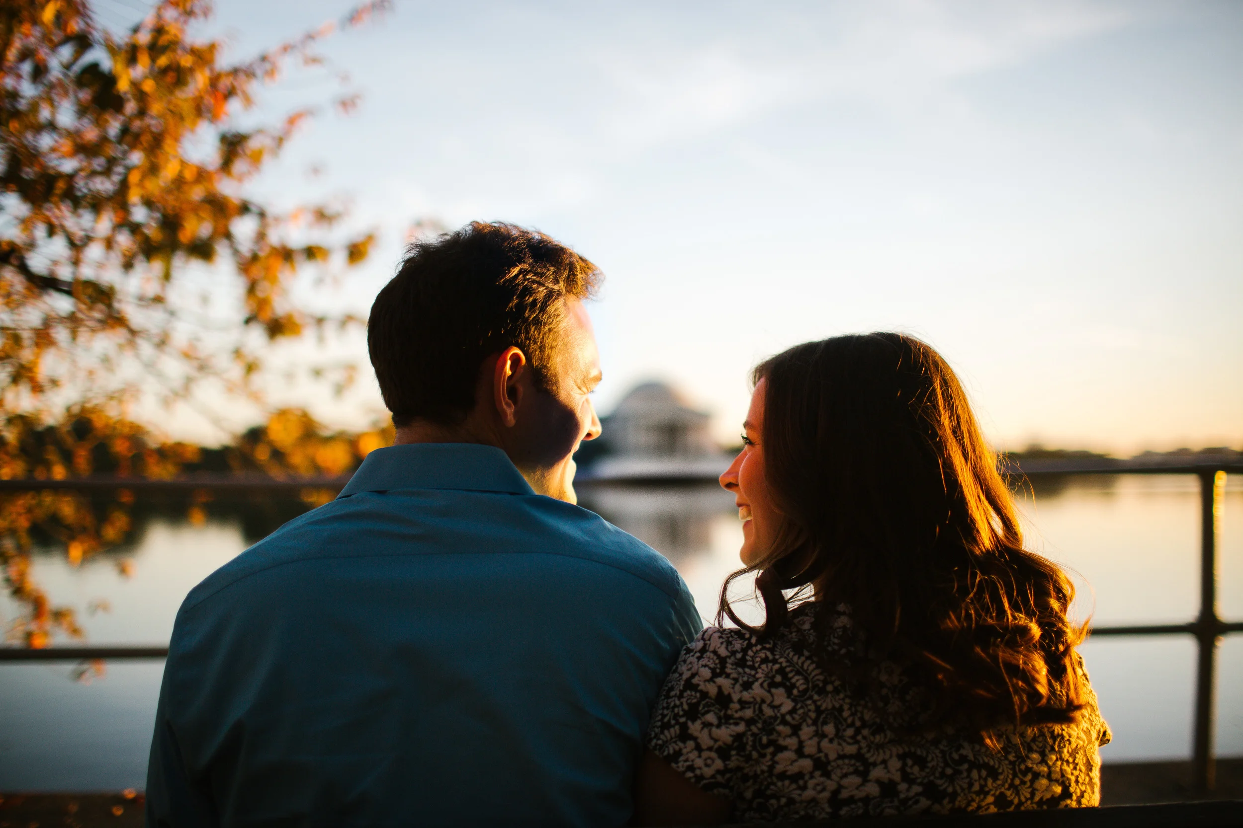 Fall Engagement Portraits Washington DC