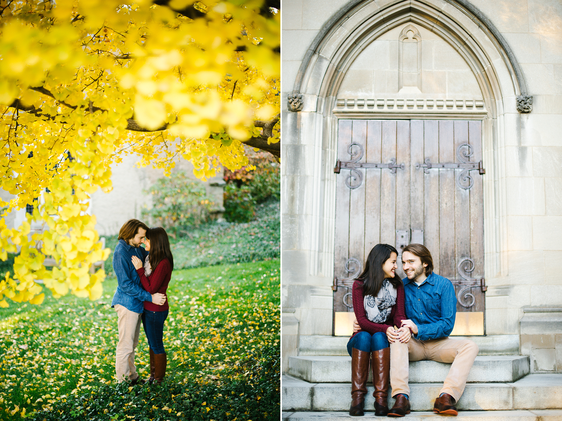 washington dc fall engagement portraits national cathedral.jpg