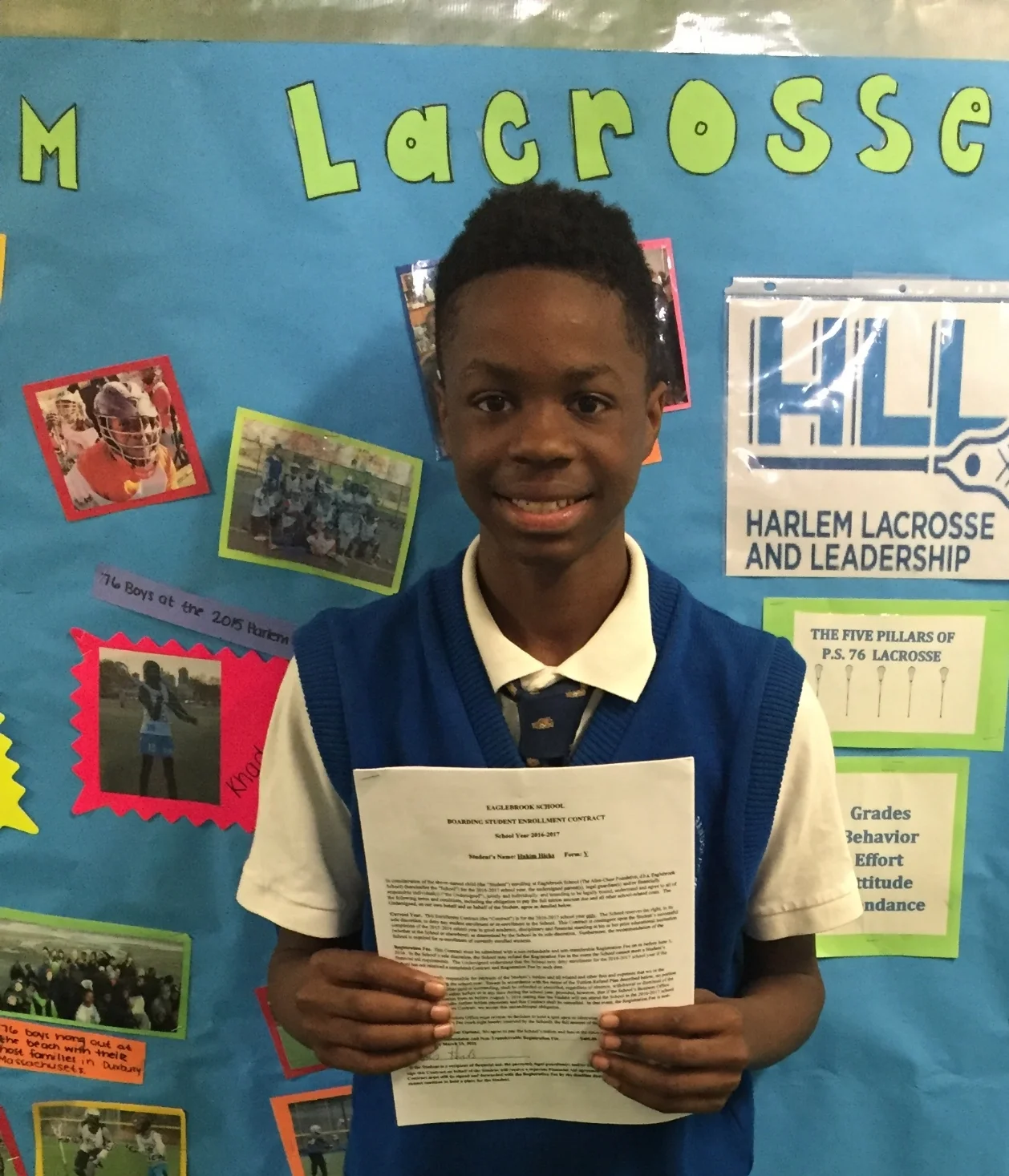 Interview with a Harlem Lacrosse Boarding School Student