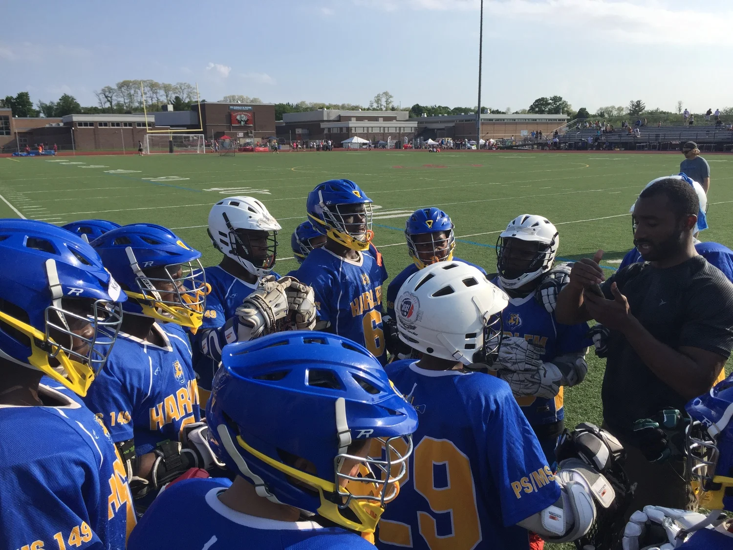 Harlem Lacrosse Boys Compete in Somers Slam Tournament