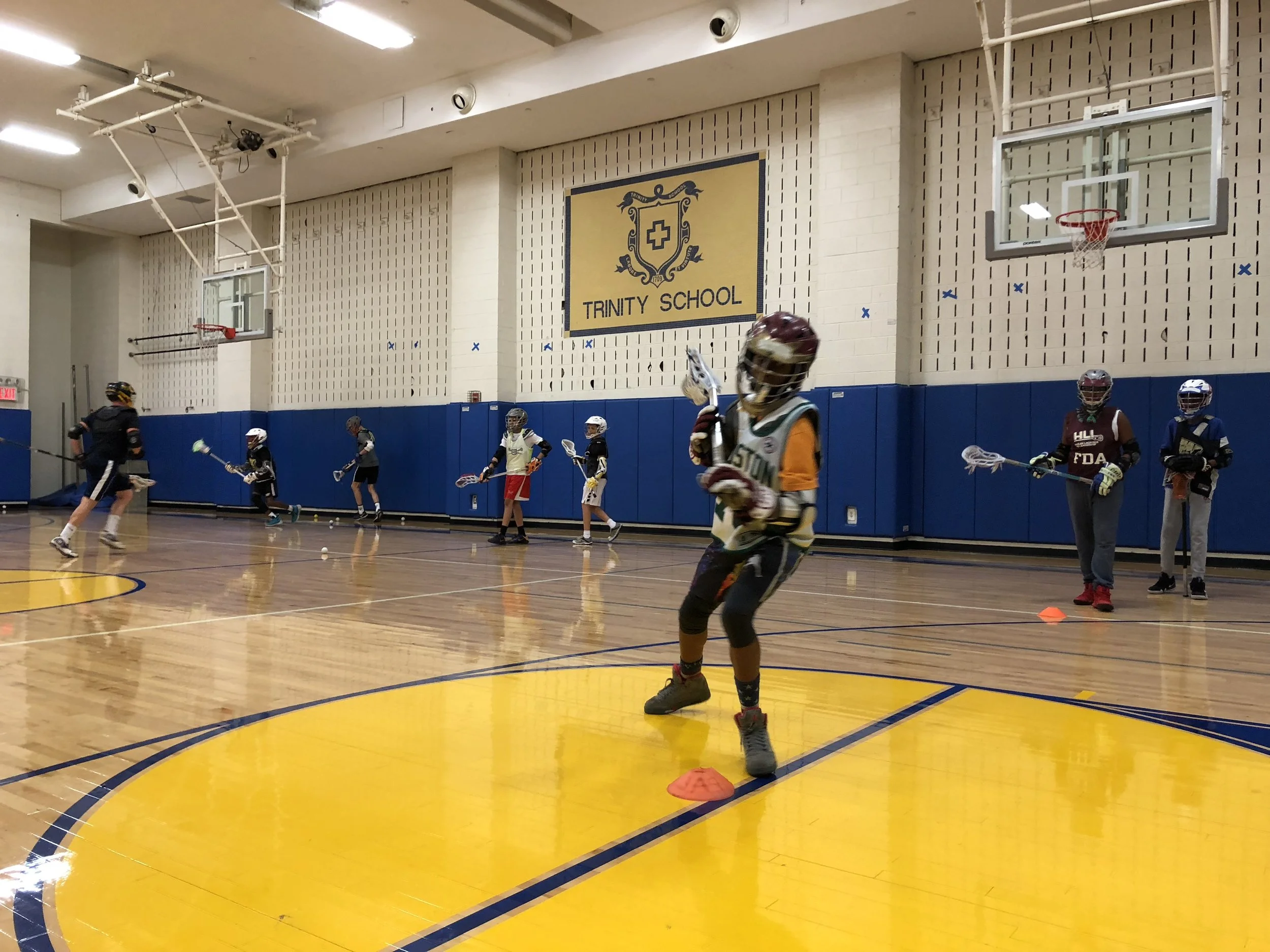 FDA MS Boys visit Trinity School!