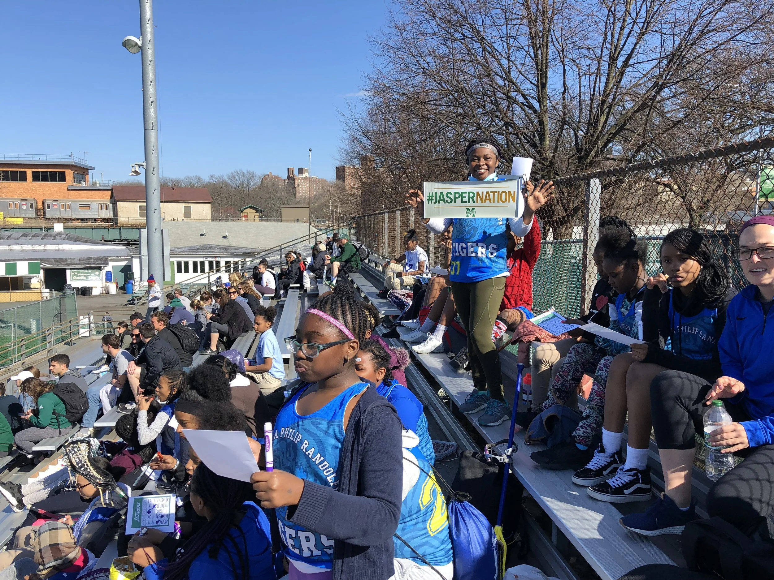 PS 76 and PS 149 Girls travel to see Manhattan College