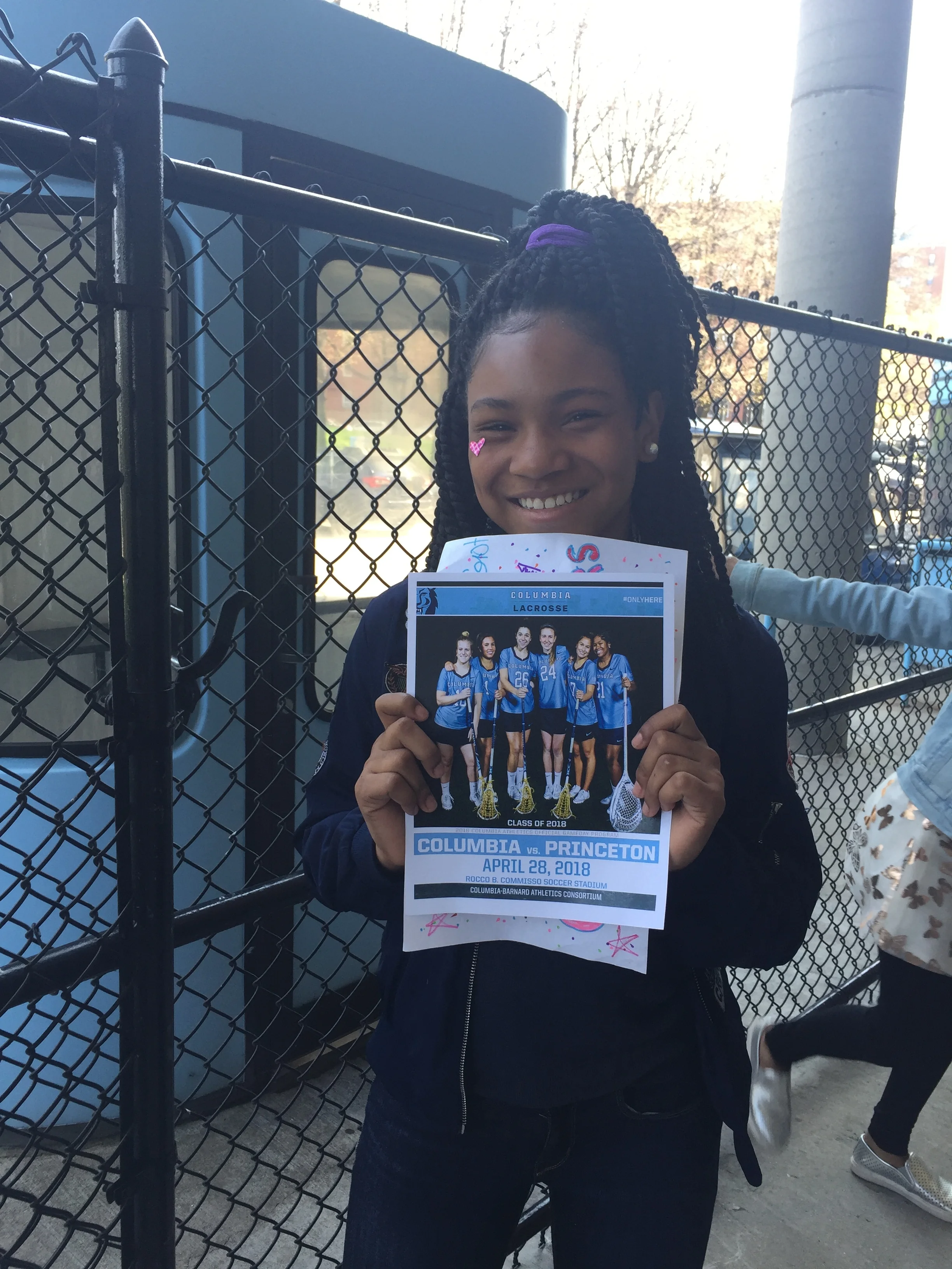 P.S. 149 Girls/Columbia Univ. Women's Lacrosse Partnership