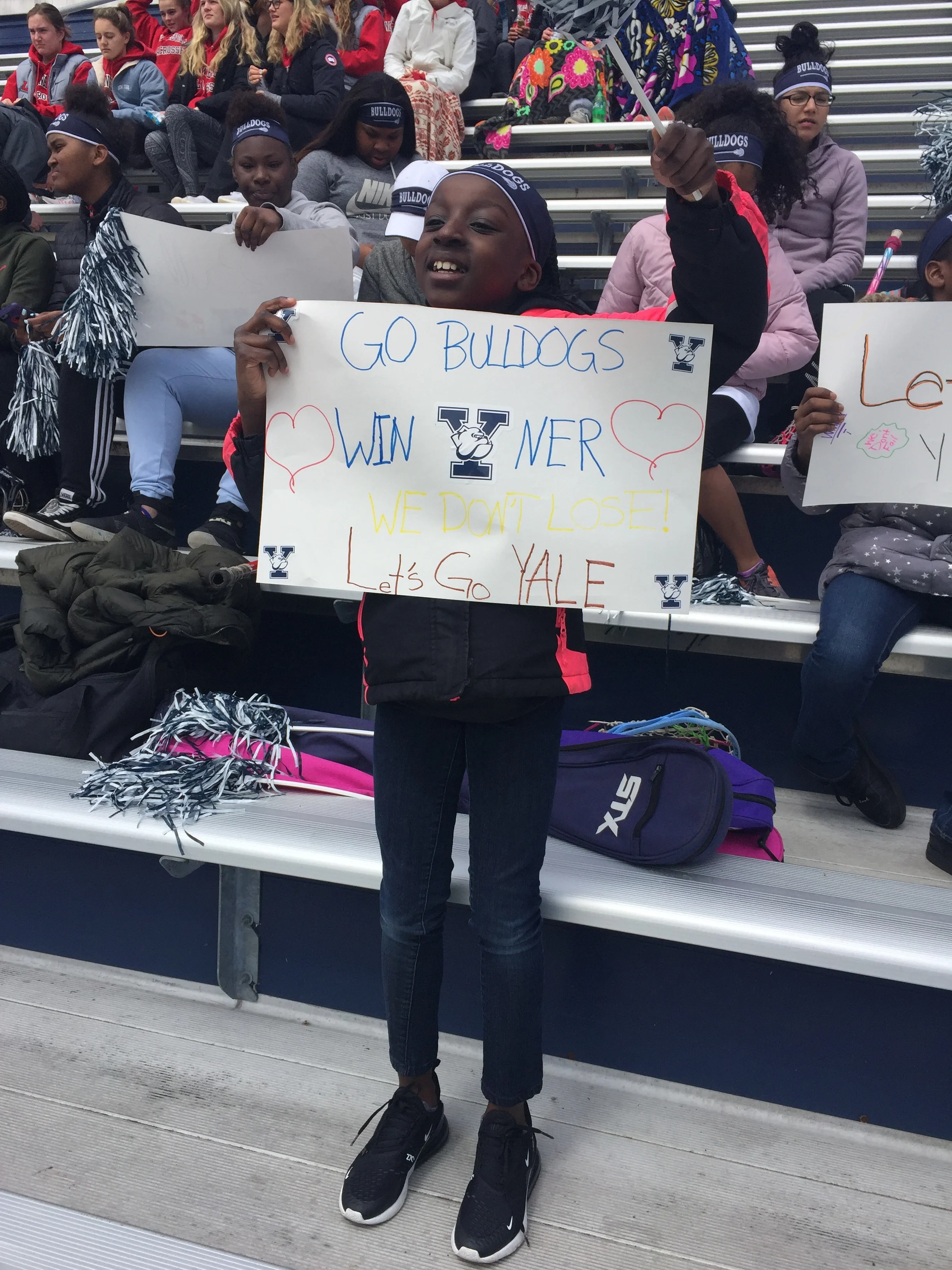 FDA MS Girls travel to watch Yale vs. Columbia Women's Game!