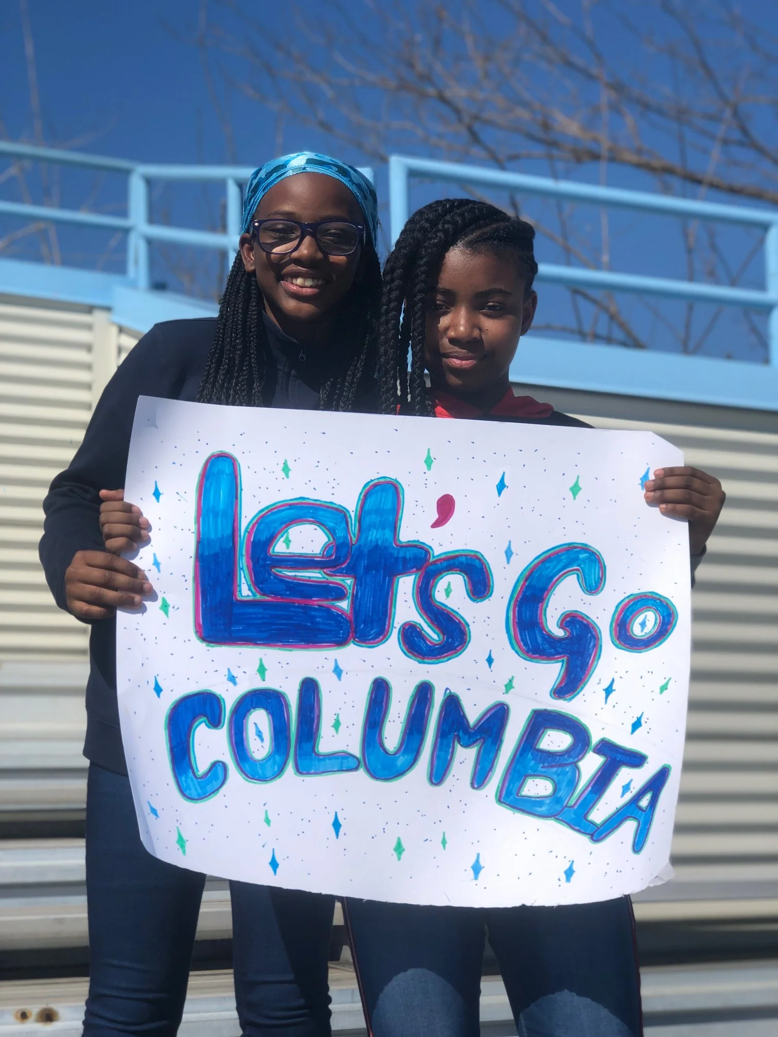 PS 149 Girls attend Columbia Women's Lacrosse Game