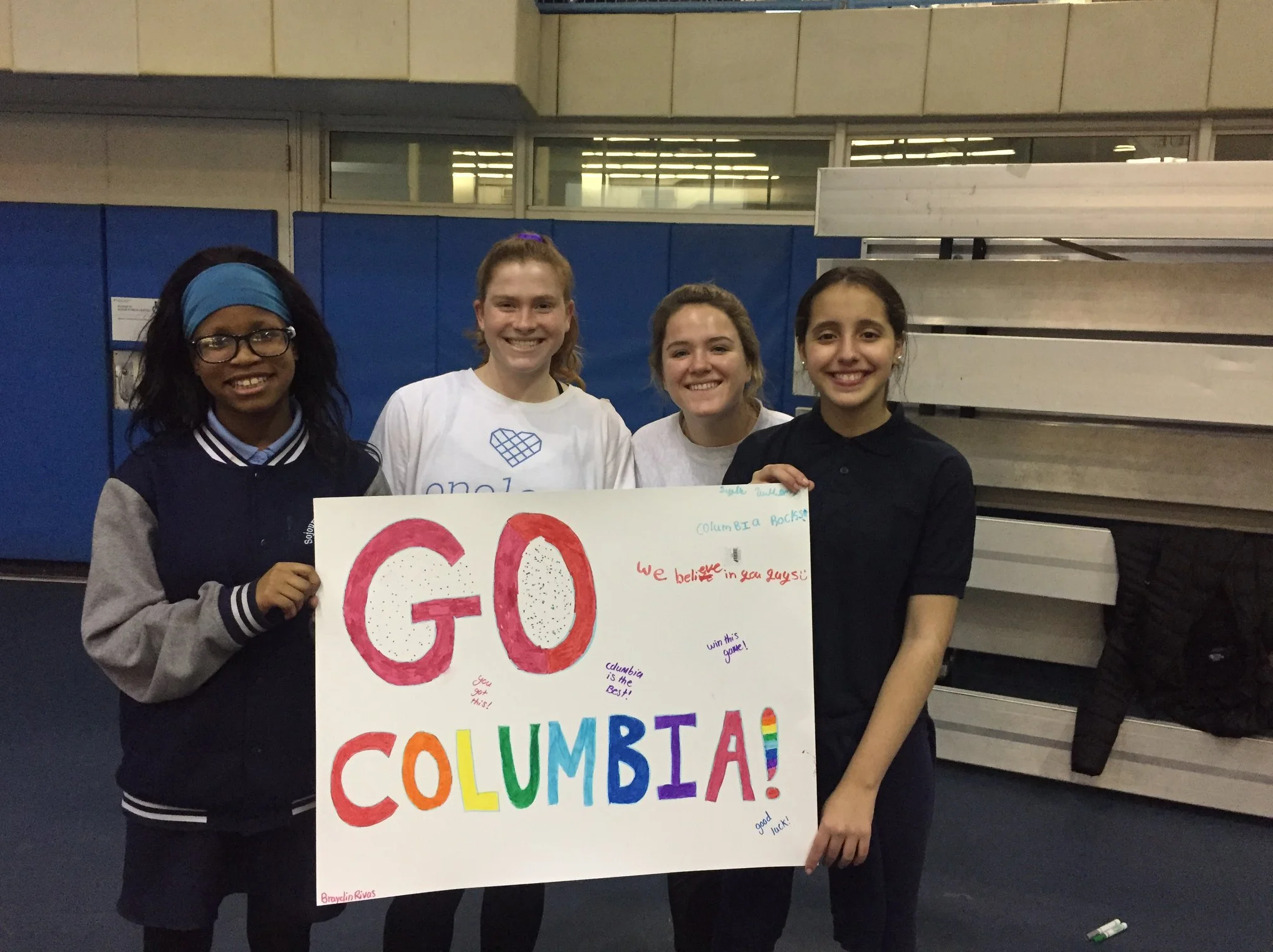 PS 149 Girls attend Columbia Women's Basketball Game