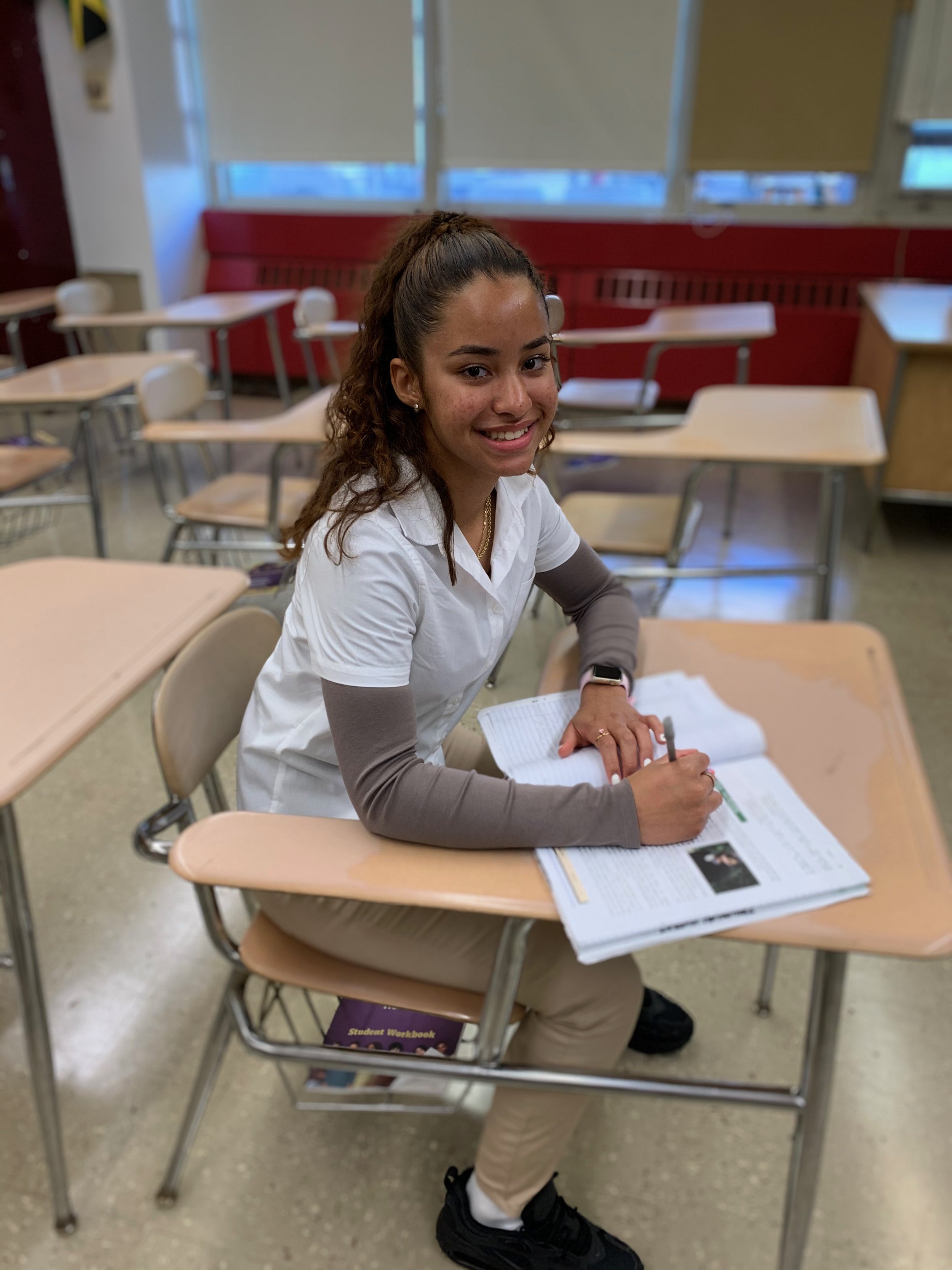  Briana Fernandez is now a sophomore at SUNY Albany. She is known at Harlem Lacrosse for her infectious attitude and perseverance, earning her a scholarship from the Will Barrow Leadership Scholarship Committee.  