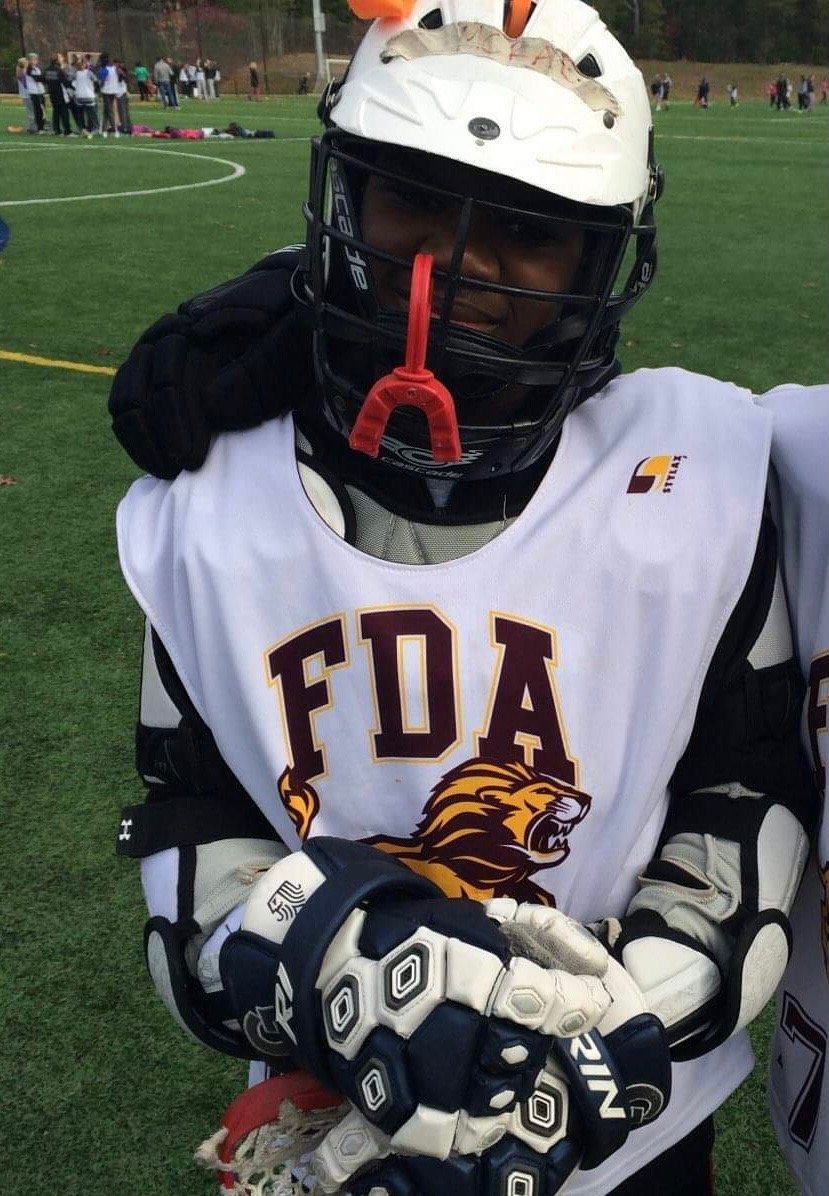  Kamrin McRae is now a sophomore defender at Nazareth College. He started playing lacrosse with HL as a middle schooler at the Frederick Douglass Academy in New York City. Kamrin became a rock for his team on and off the field and was awarded a schol