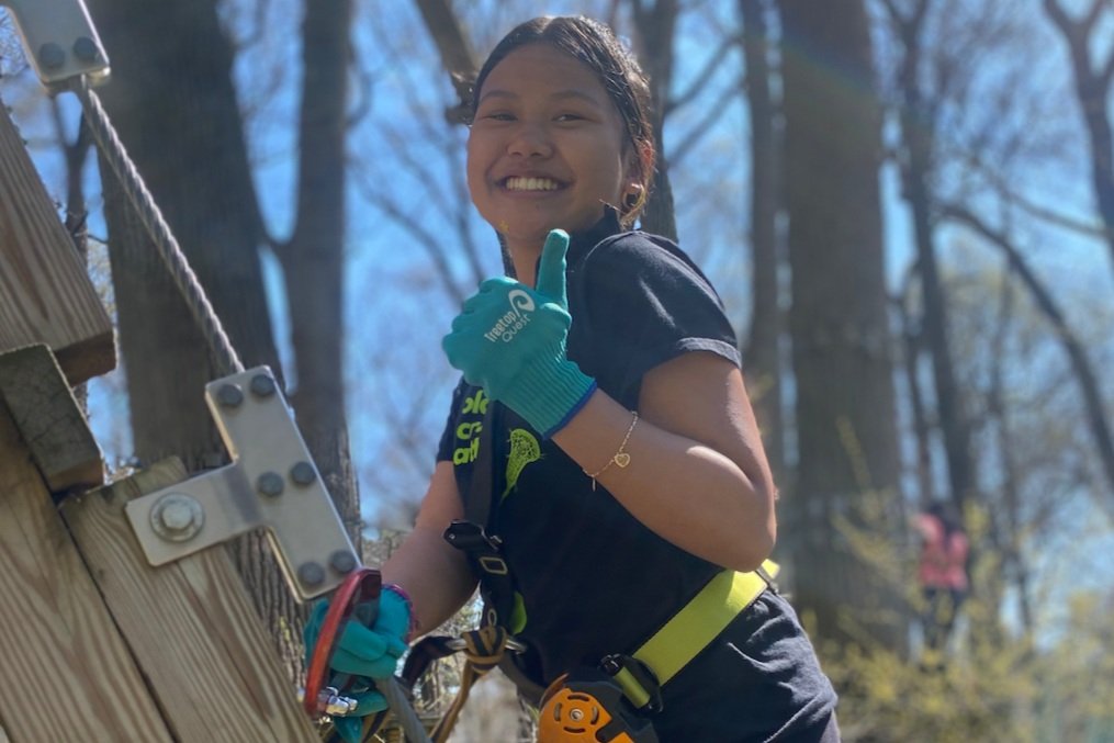 Middle School Teams Take Tree Top