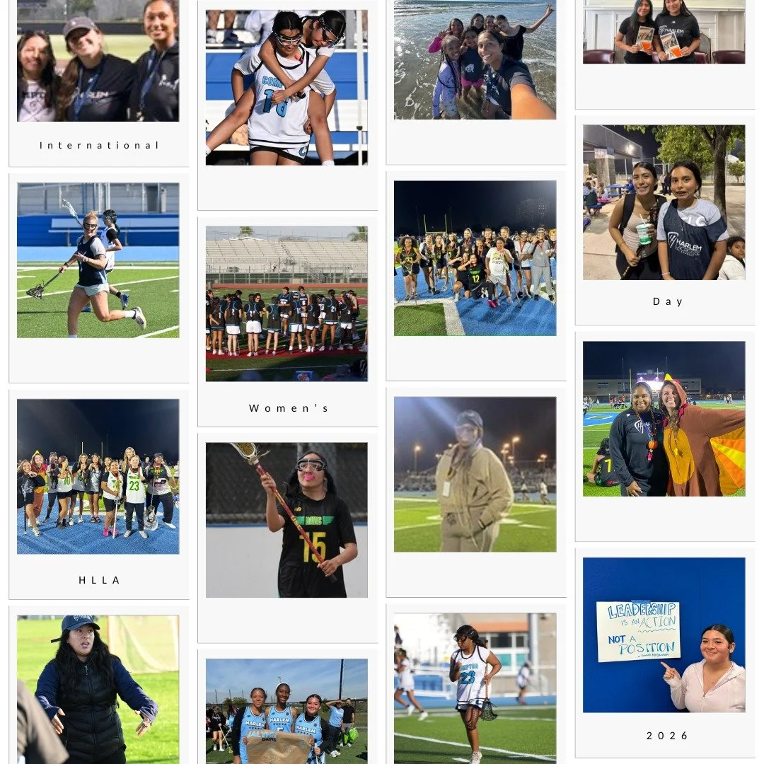 Celebrating the women who lead, mentor, and inspire every day at Harlem Lacrosse Los Angeles. 💙

This International Women's Day we recognize the incredible staff and the powerful young women in our program who show up, work hard, support one another