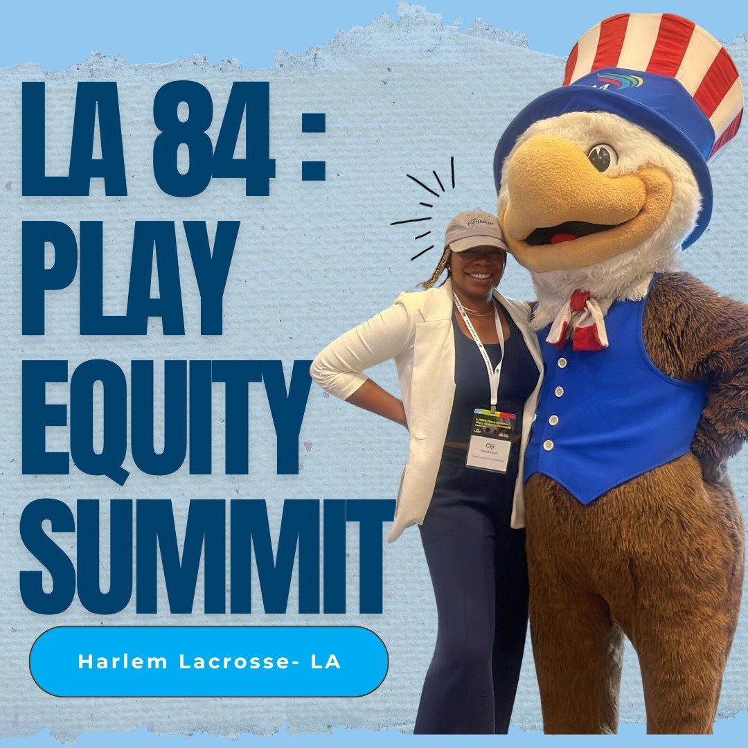 Our Executive Director, Ciji Henderson, is participating in the full-day 2026 LA84 Play Equity Summit, representing Harlem Lacrosse Los Angeles&mdash;a proud grantee of the LA84 Foundation.

Throughout the day, Ciji is engaging in meaningful learning