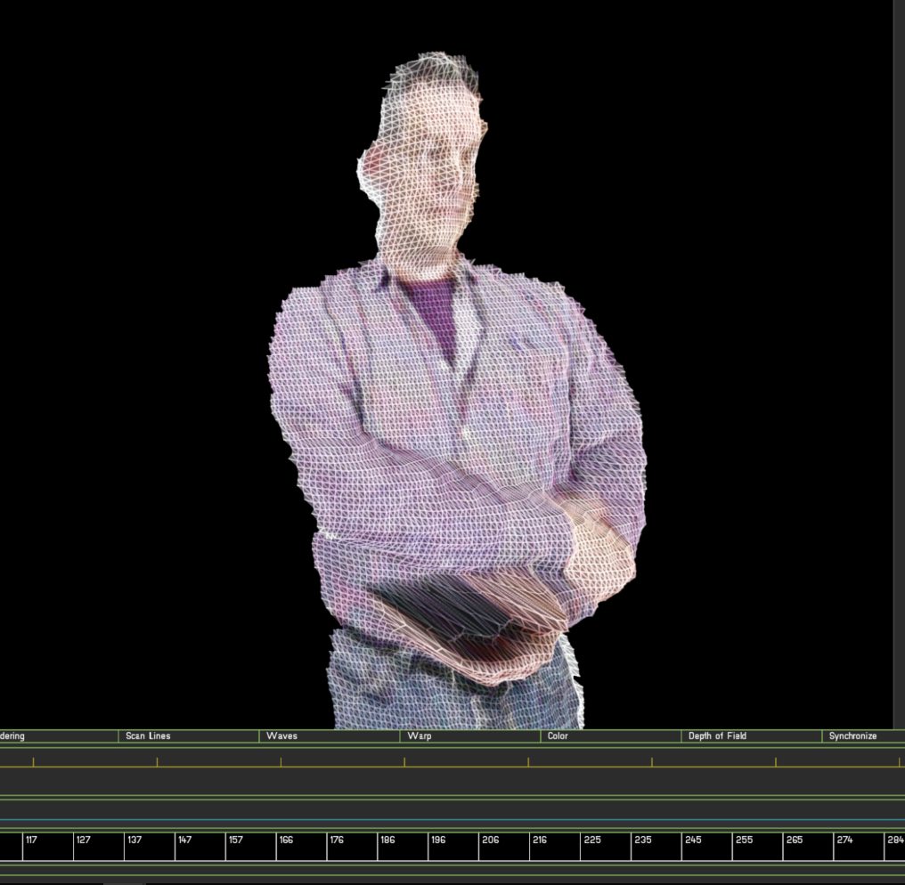 Depthkit Render of Actor