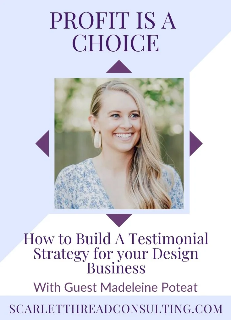 102: How to Build A Testimonial Strategy for your Design Business